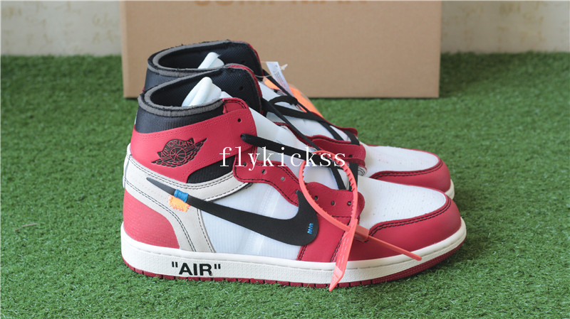 Final Correct Version Off White x Air Jordan 1